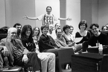 Cours de Francis Dhomont à l’Université de Montréal en 1995